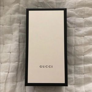 SOLD Gucci shoe box and dust bags